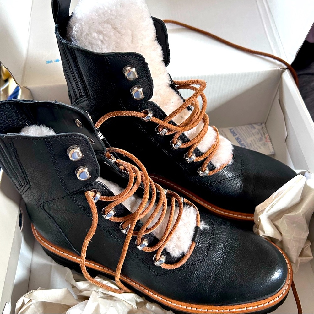 Marc Fisher Black Boots Izzie